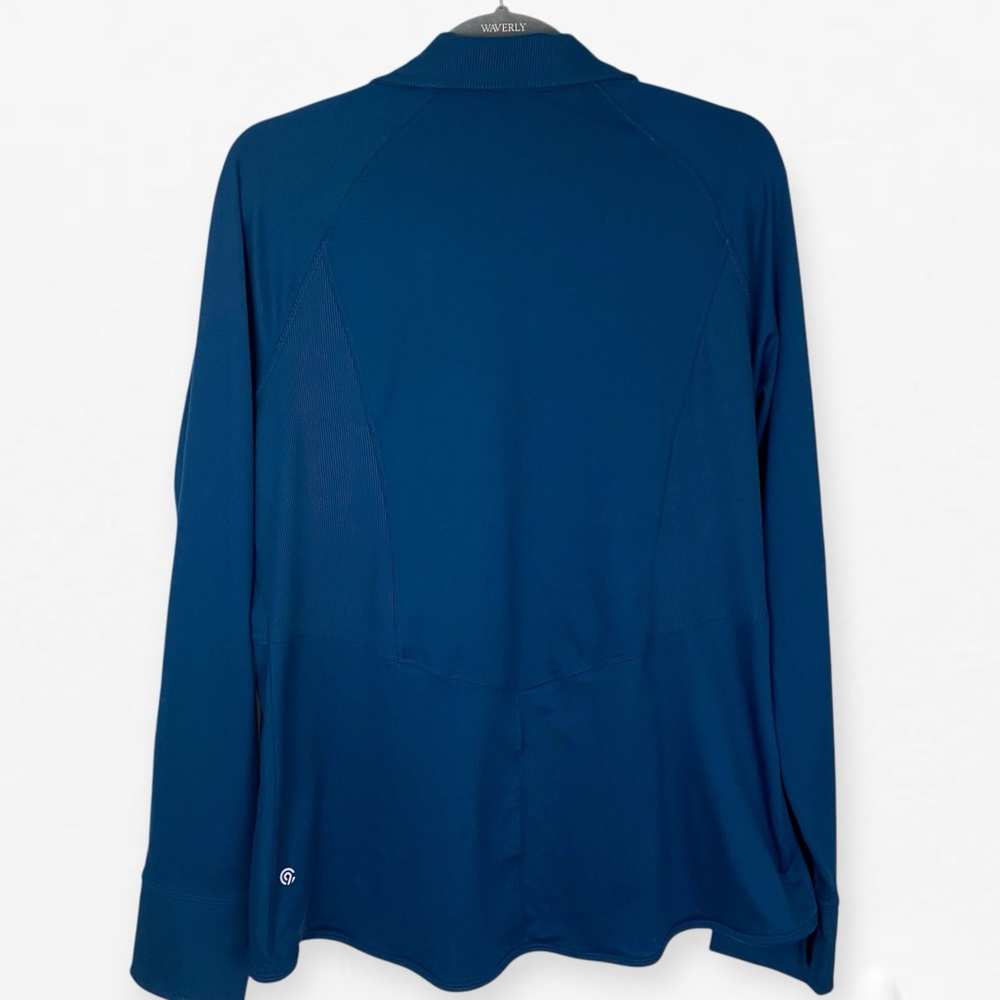 Champion Blue Utility Active workout Jacket Full Zip up Performance XL - Picture 6 of 8